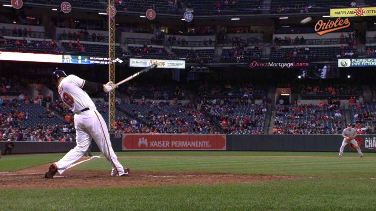 Davis conectó dos HRs en la victoria de Orioles