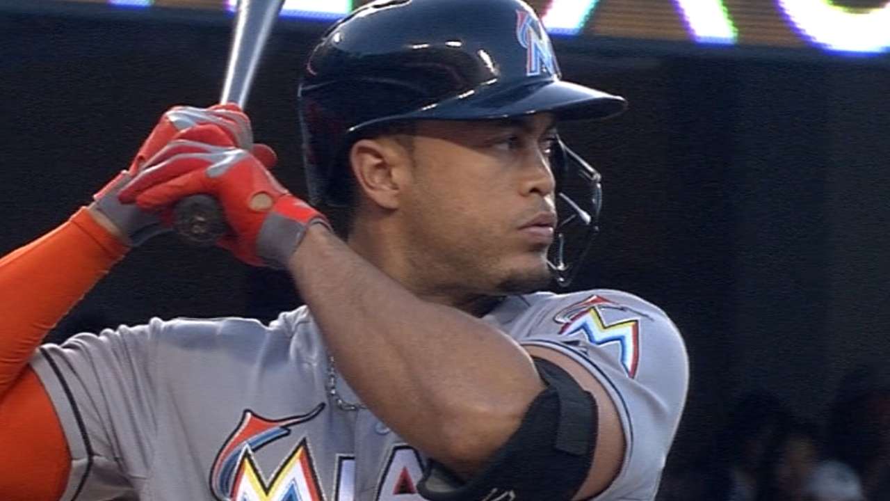 Stanton leaves Dodger Stadium
