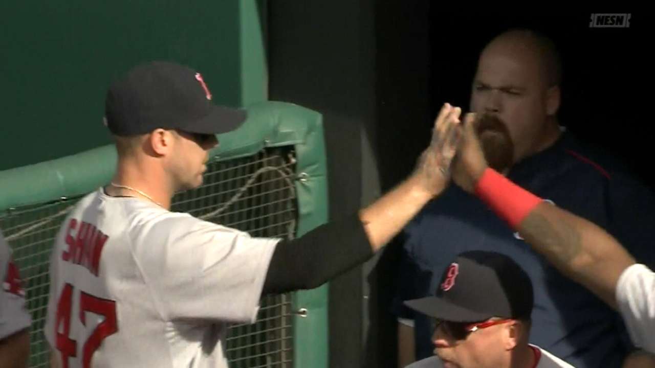 Shaw out of winter ball with shoulder issue
