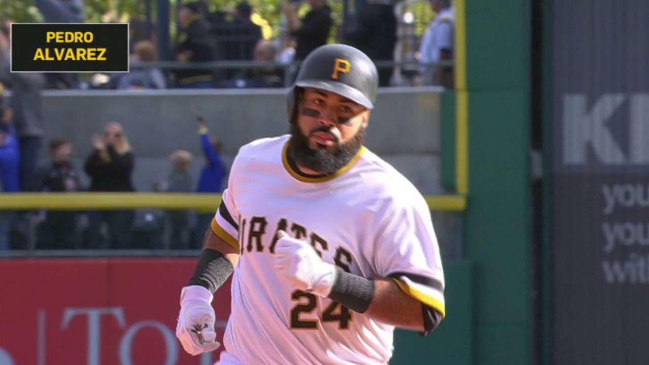 Alvarez's long solo home run