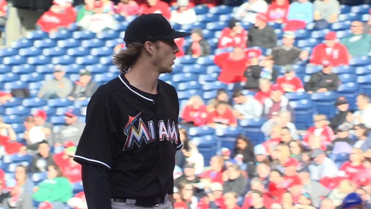 Conley sees goal within reach with Marlins