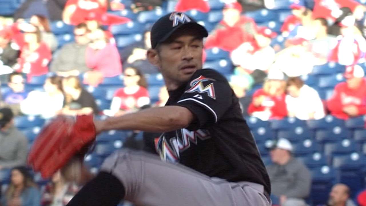 Ichiro gets the itch to pitch