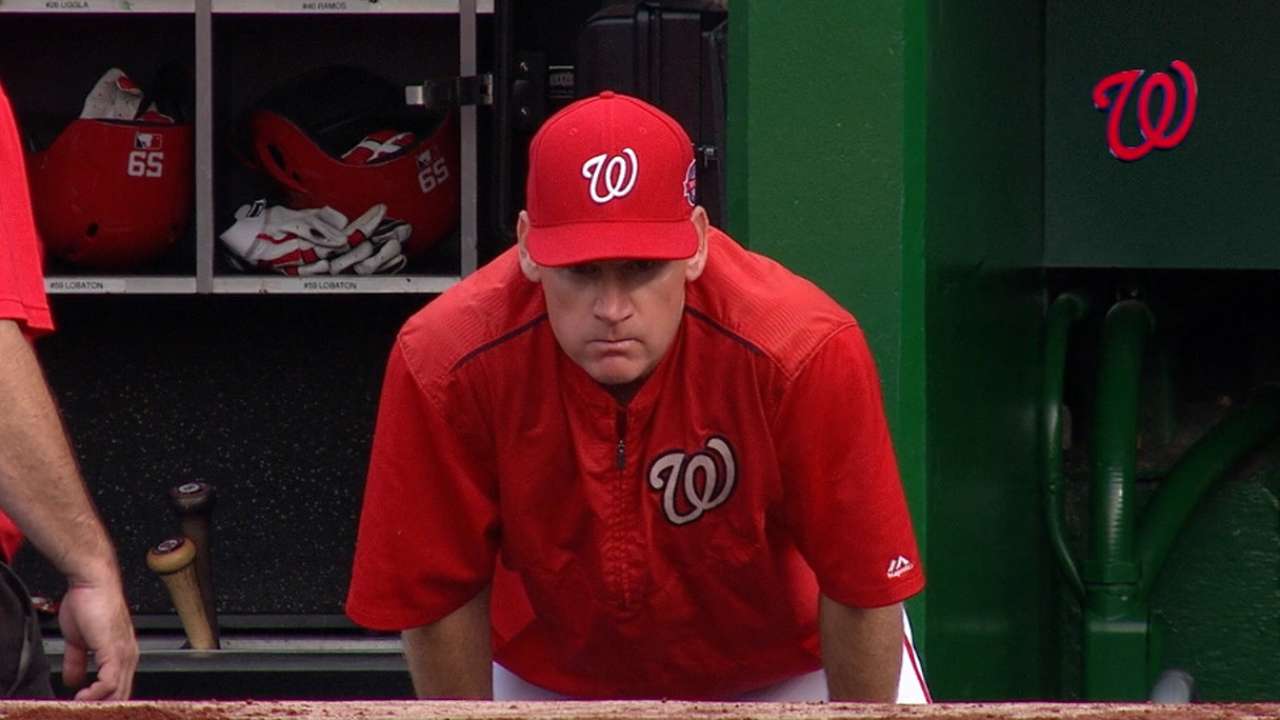 Nationals dismiss Williams, coaching staff