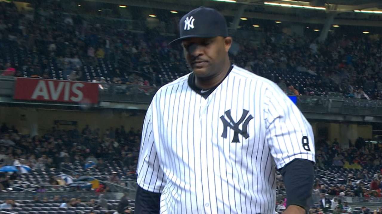 Girardi expects CC to be part of '16 rotation