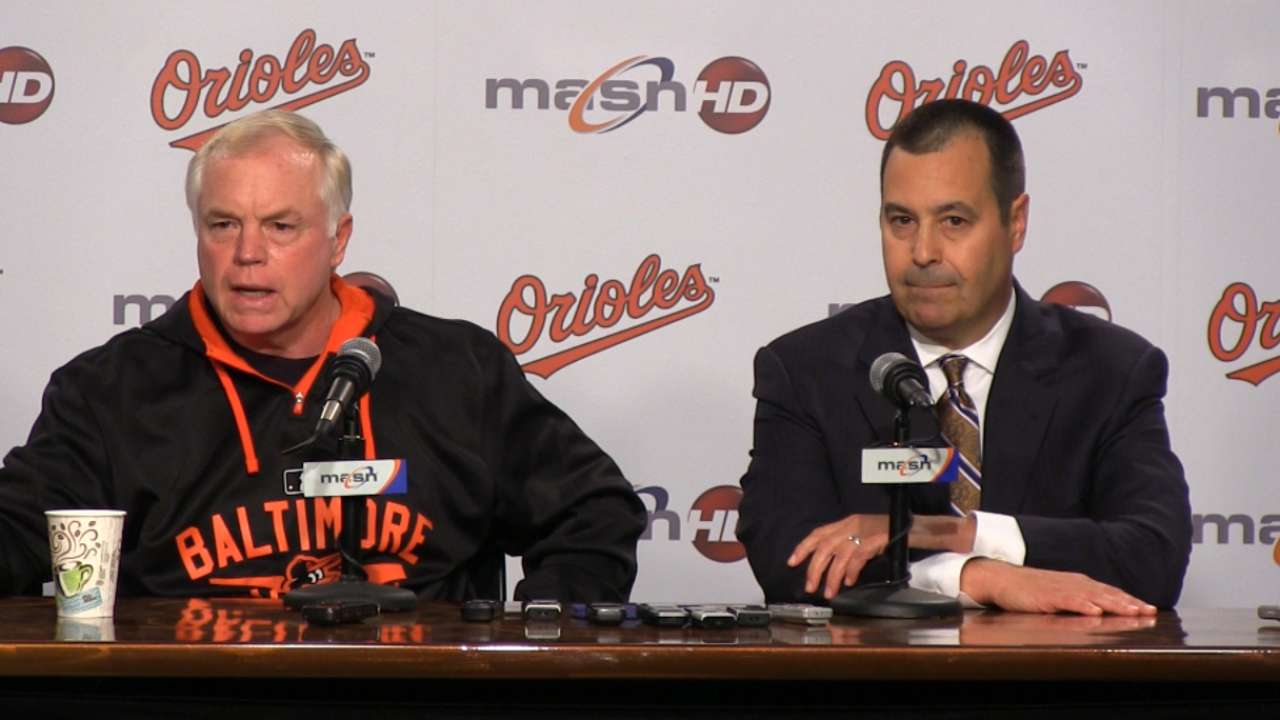 Pitching a priority for O's in Hot Stove season