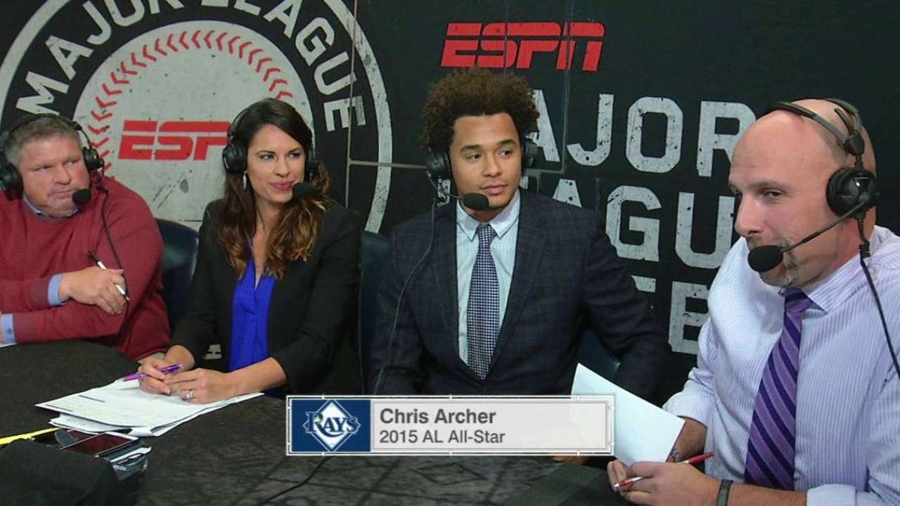 Archer gets front-row seat as Series analyst