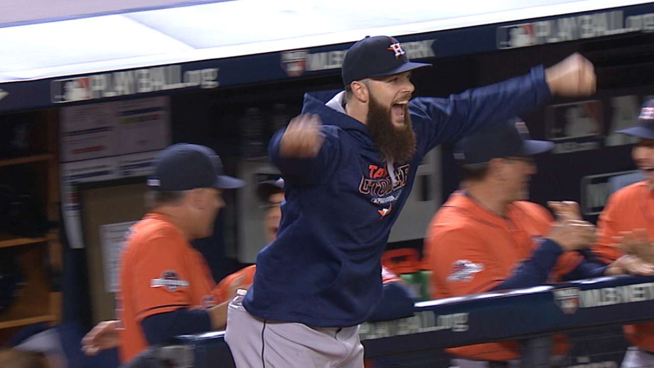 Dallas, Houston KO Yanks, advance to ALDS