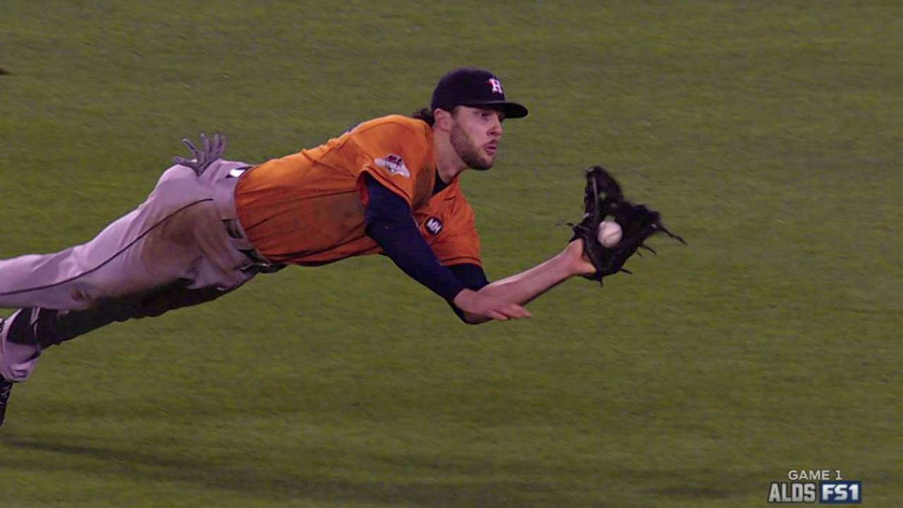 Marisnick's diving catch