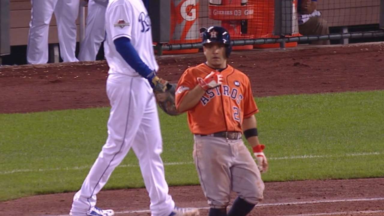 Altuve's three-hit game