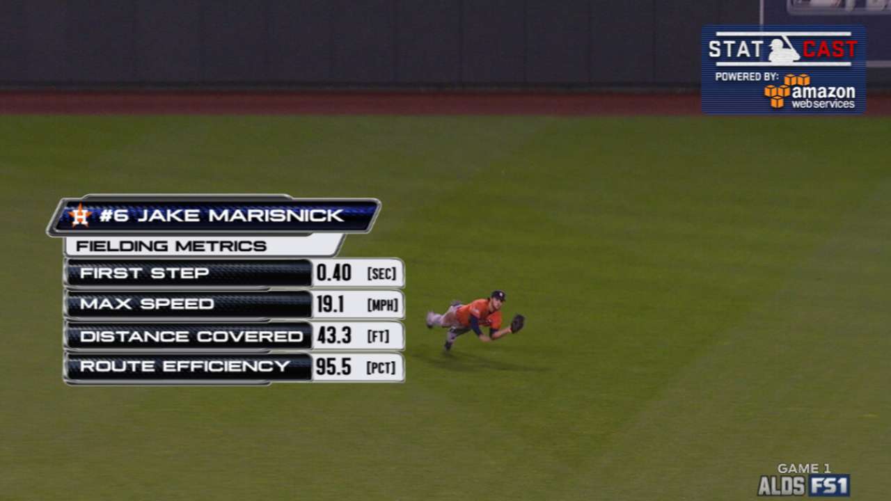 Marisnick's stellar play lets Astros rest Gomez