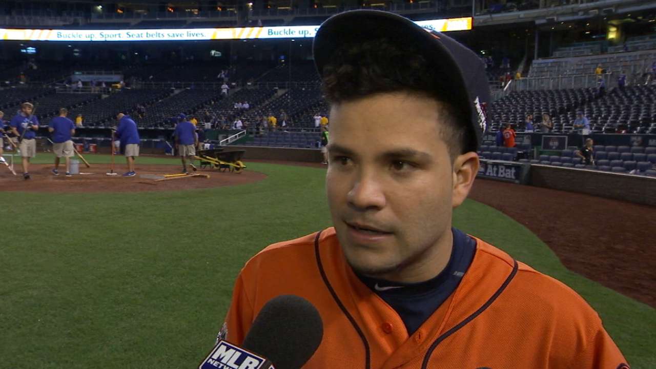 Altuve on ALDS Game 1 victory