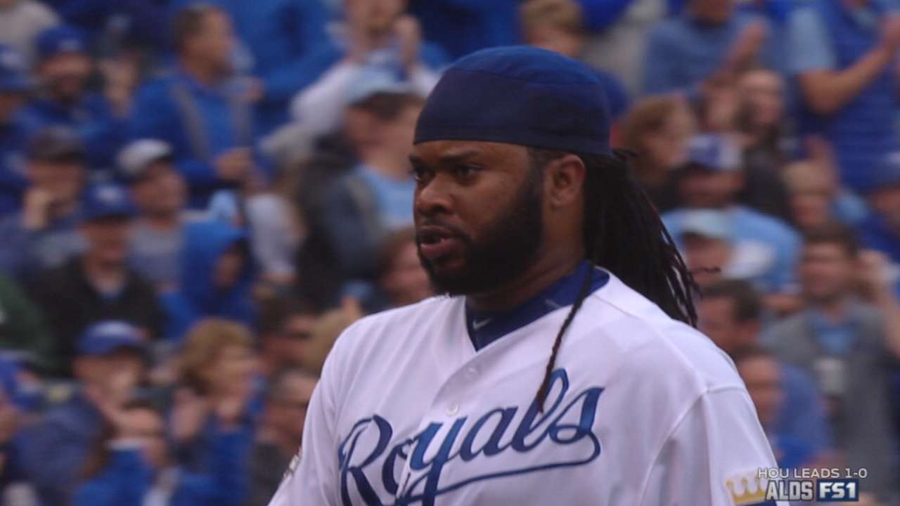 Cueto strikes out five