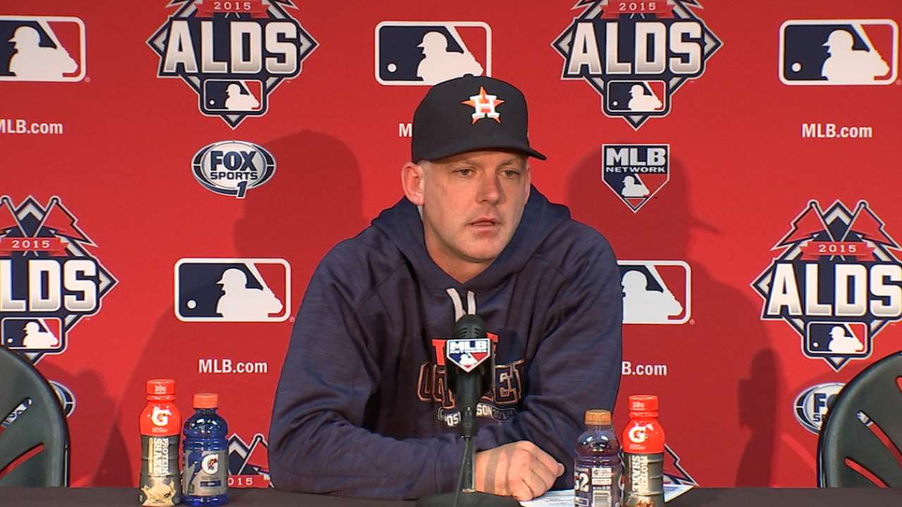 Hinch on Game 2 loss