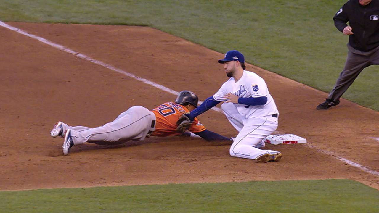 Must C: Gomez caught leaning