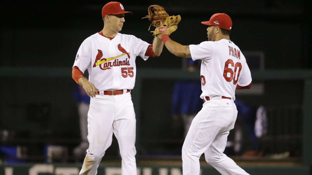 Oct. 9 Stephen Piscotty, Tommy Pham postgame interview