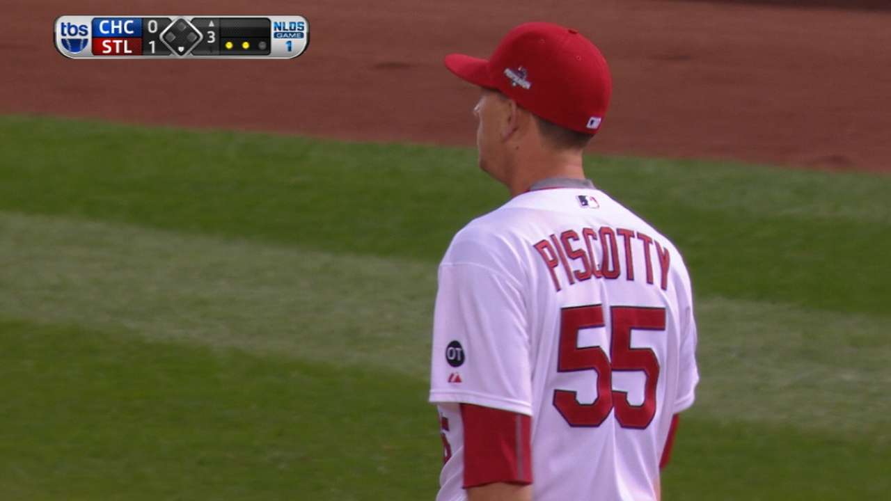 Piscotty holds his own at unfamiliar position