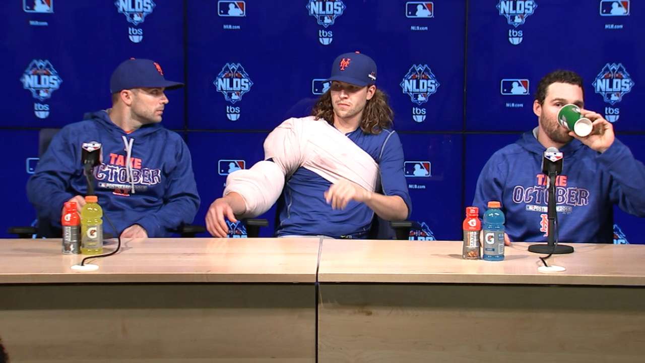 Wright, deGrom and Murphy on win
