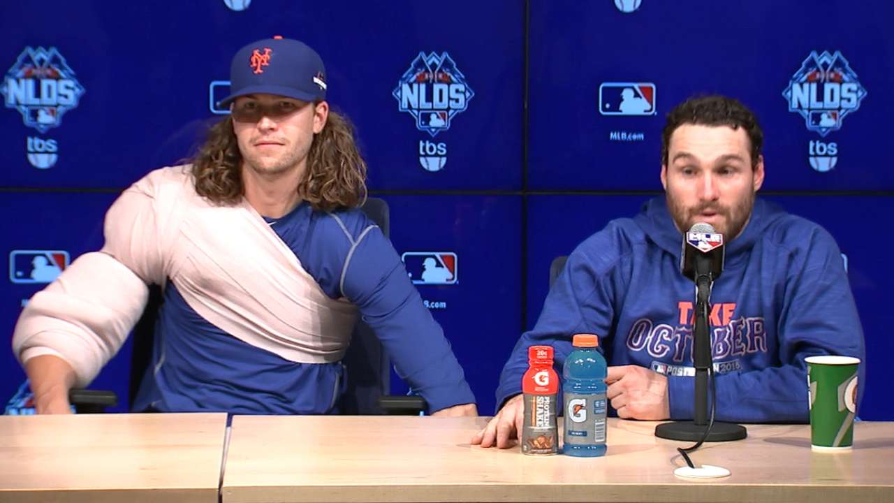 deGrom pranks Murphy