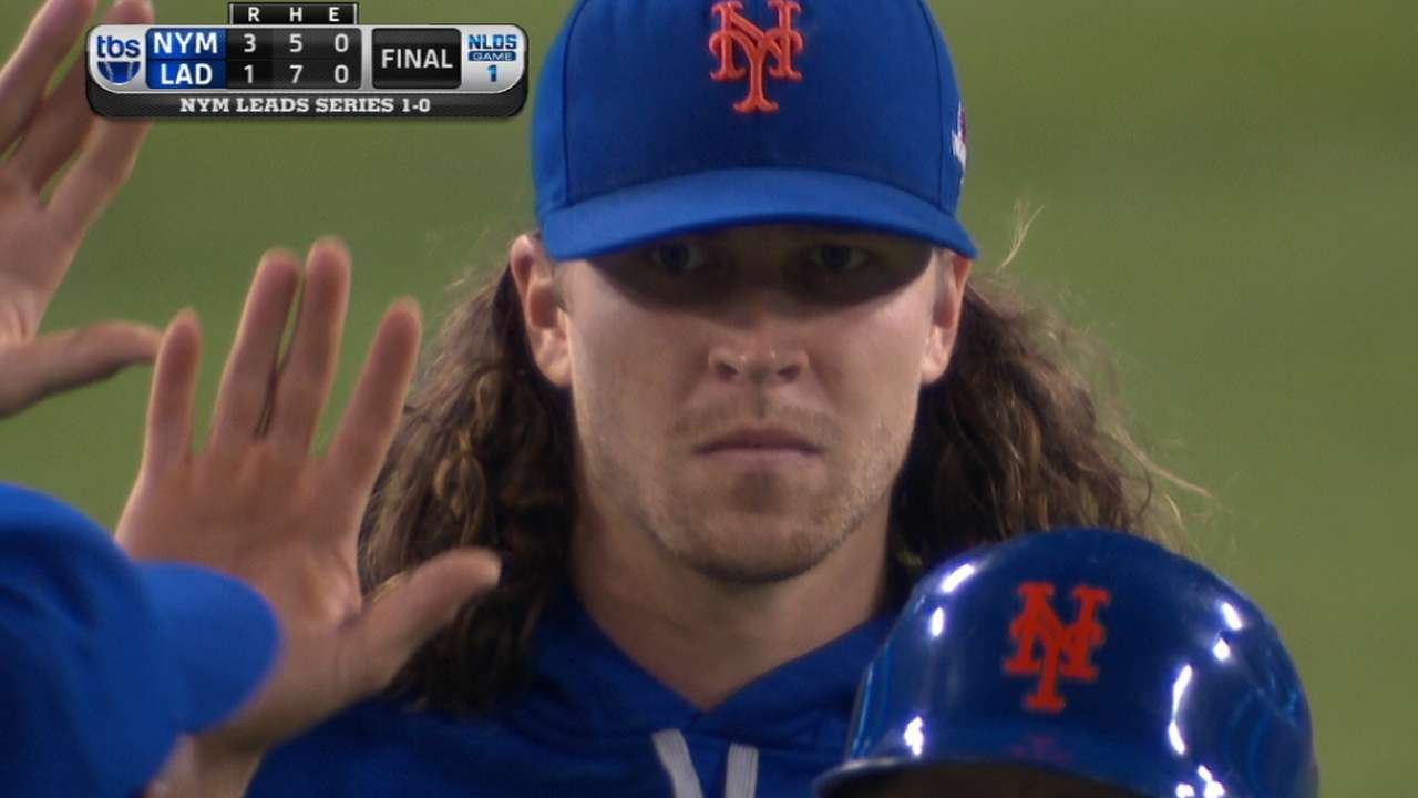 Cards cool Cubs, Mets deFeat LA; Game 2's at 5:30, 9 ET