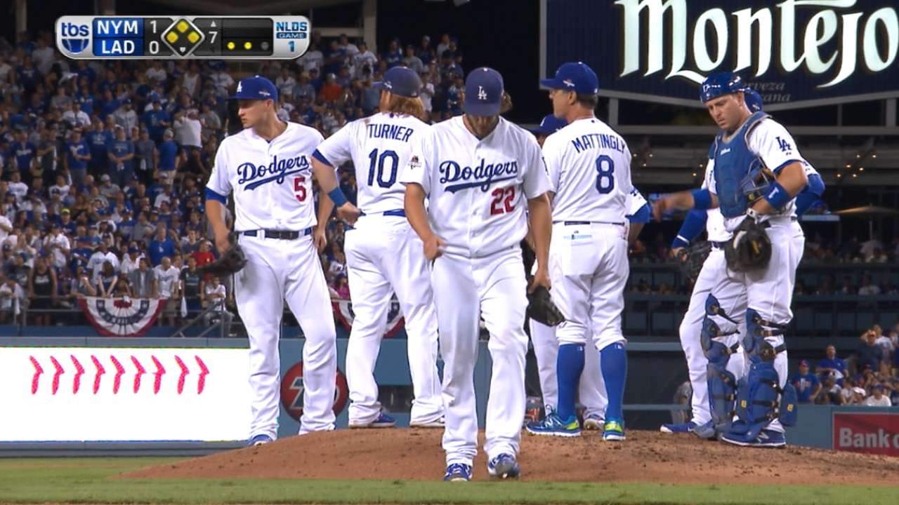 Mattingly lifts Kershaw in 7th