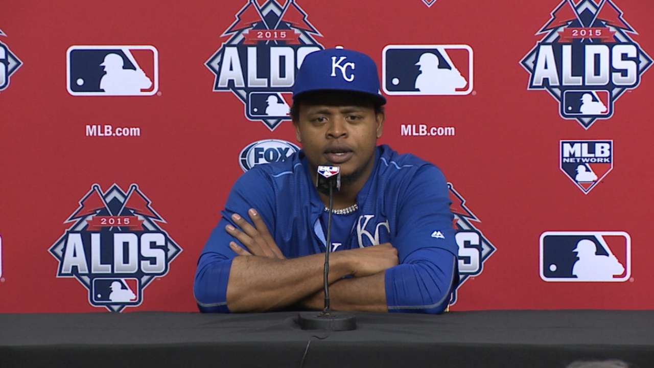 Veteran Volquez out for 1st postseason victory