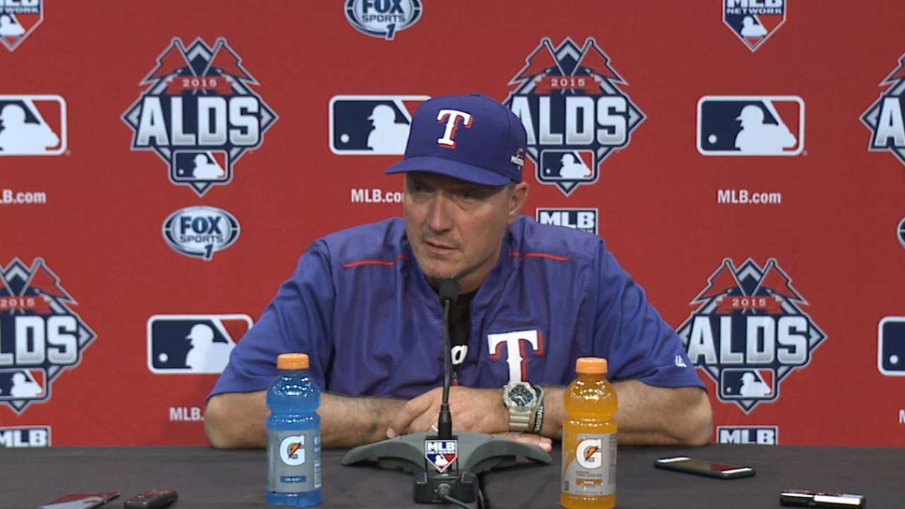 Beltre resting; Game 3 status undecided