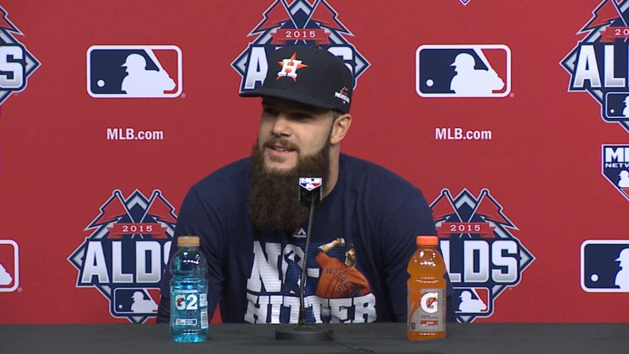 Home digs perfect fit for Keuchel in Game 3