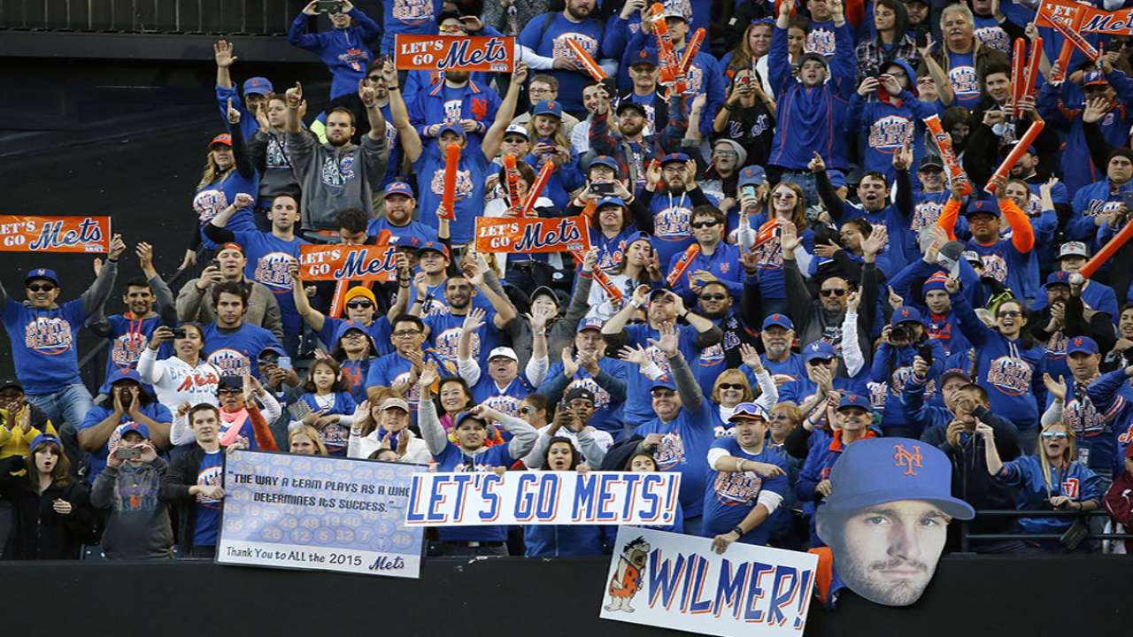 Collins on excited Mets fans