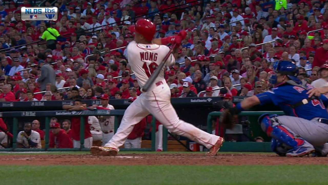 Wong's solo home run
