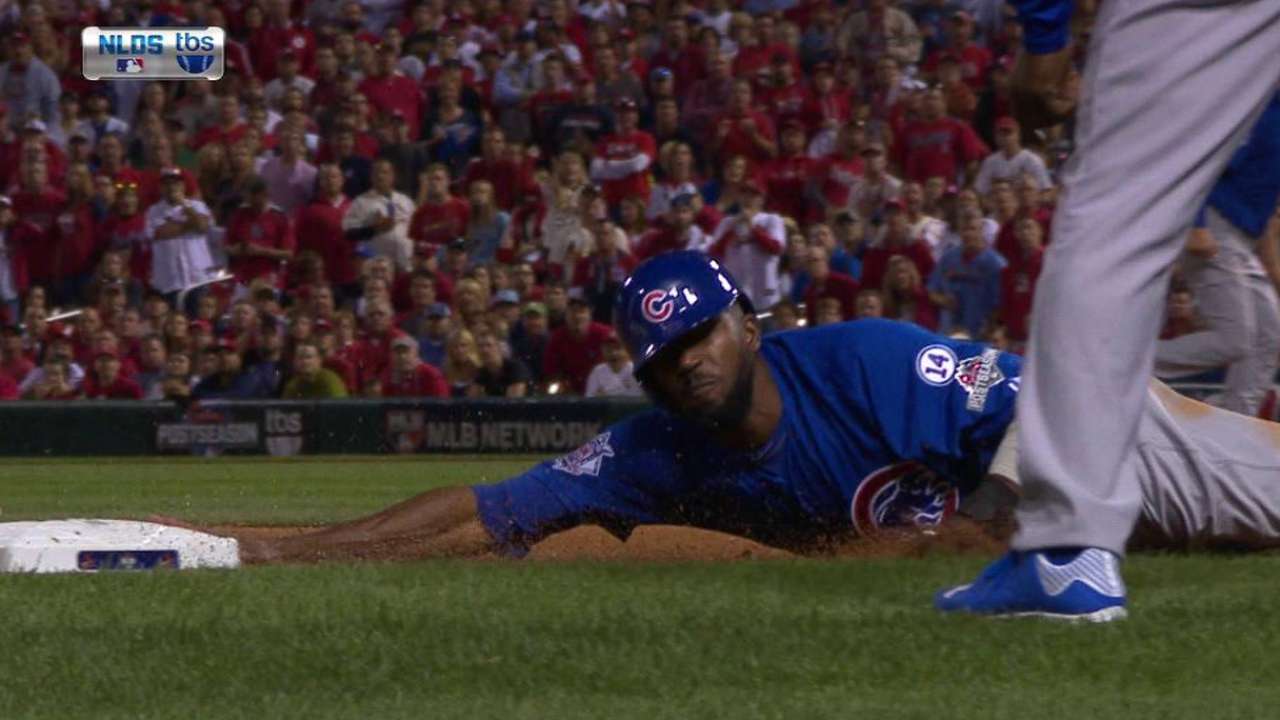 Carpenter snares liner at third