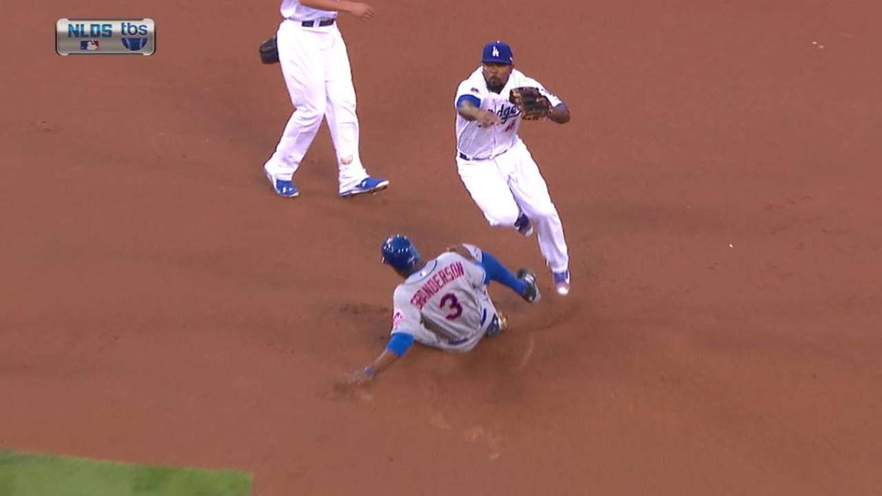 Dodgers turn two