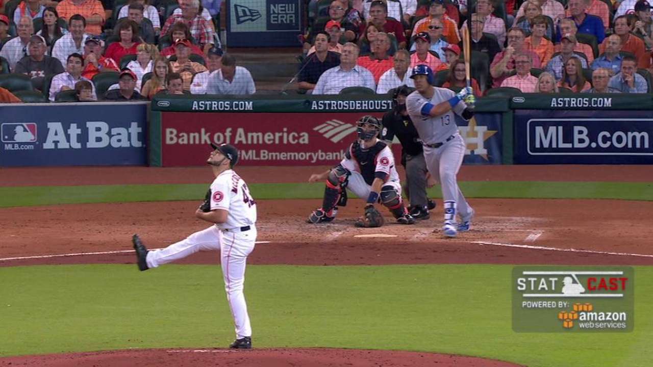 Statcast: Perez's two-run homer