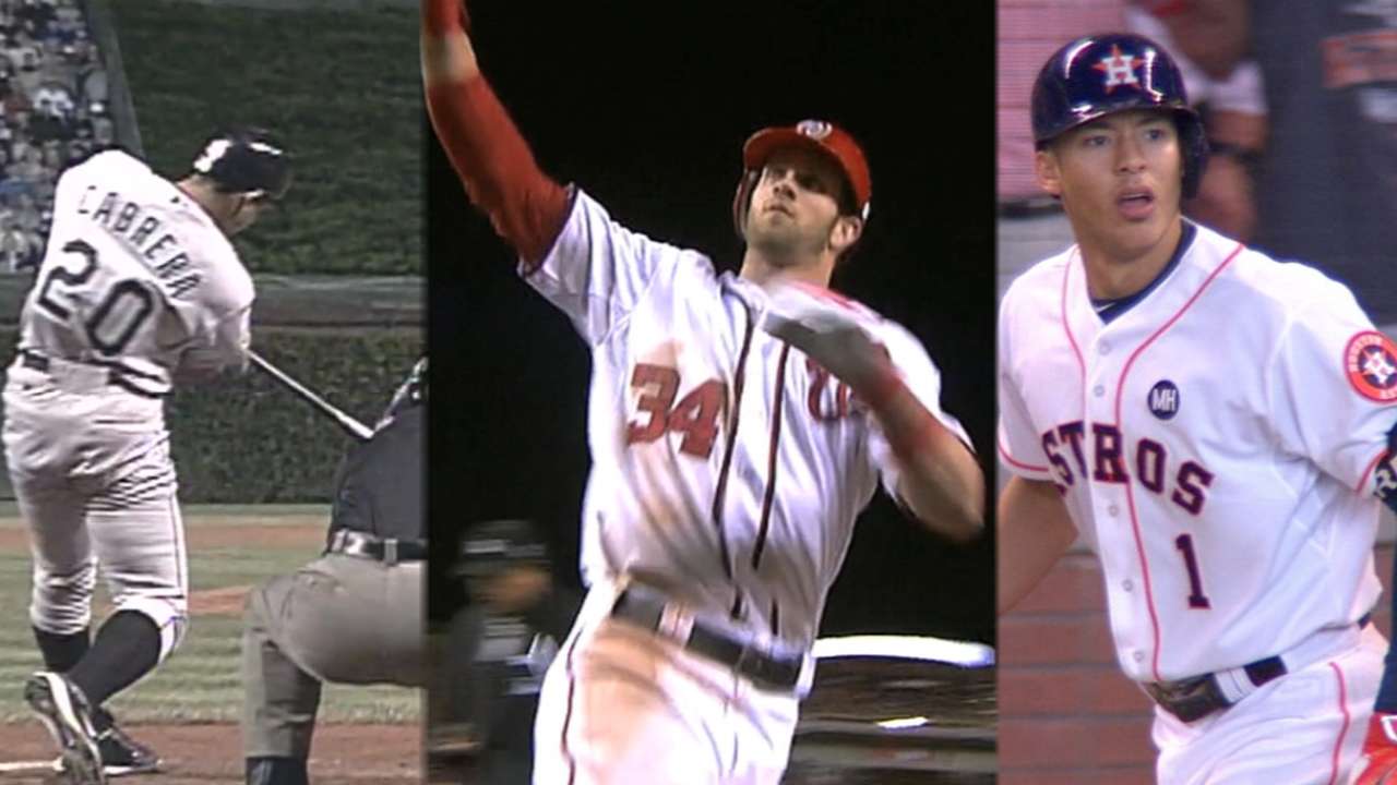 Correa's home run makes history