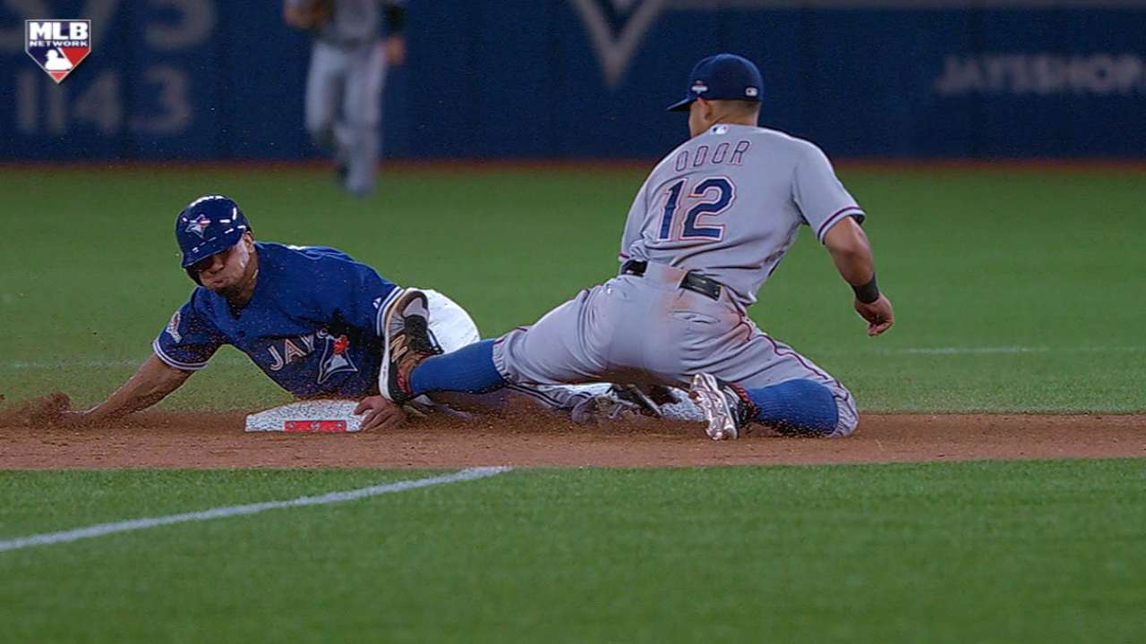 Revere steals second in 8th