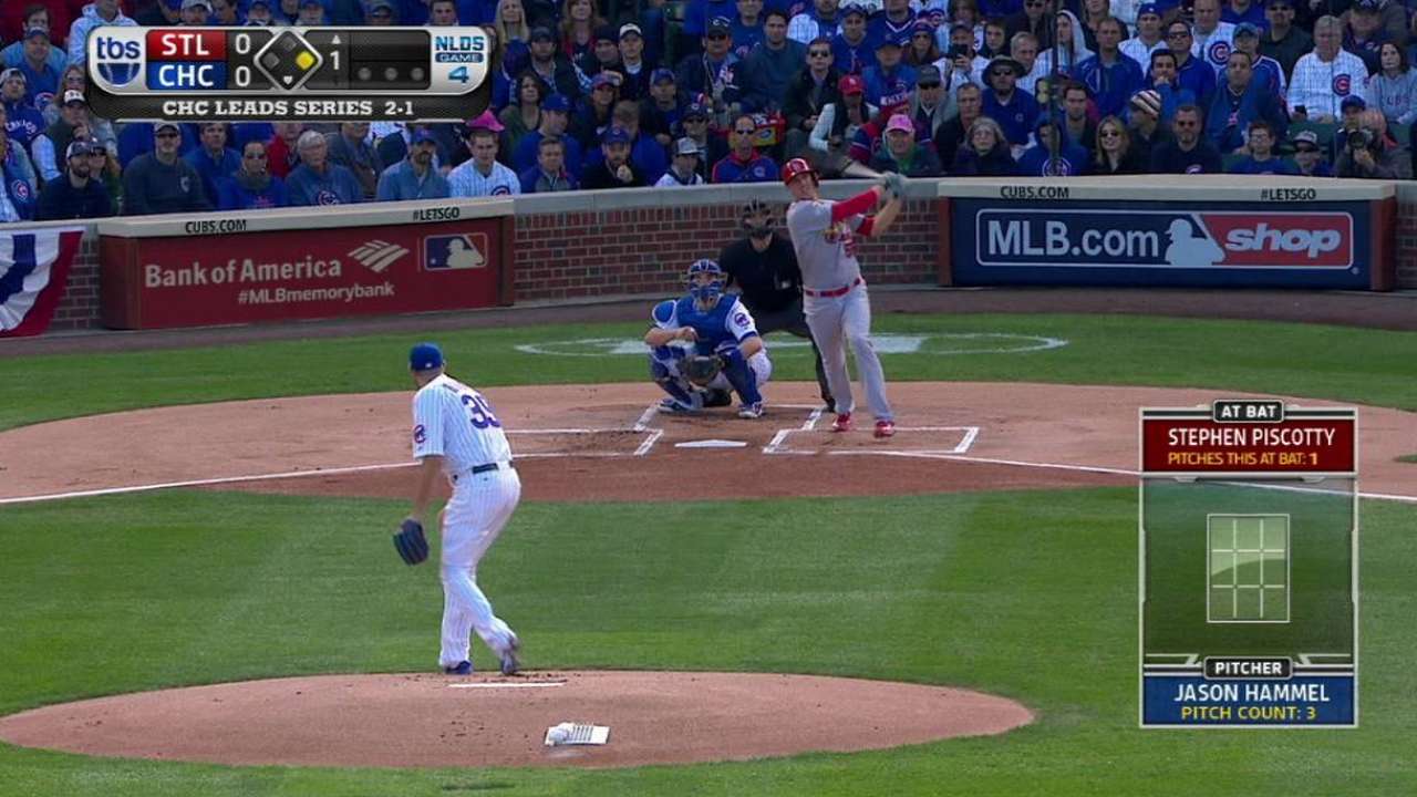Piscotty's two-run homer