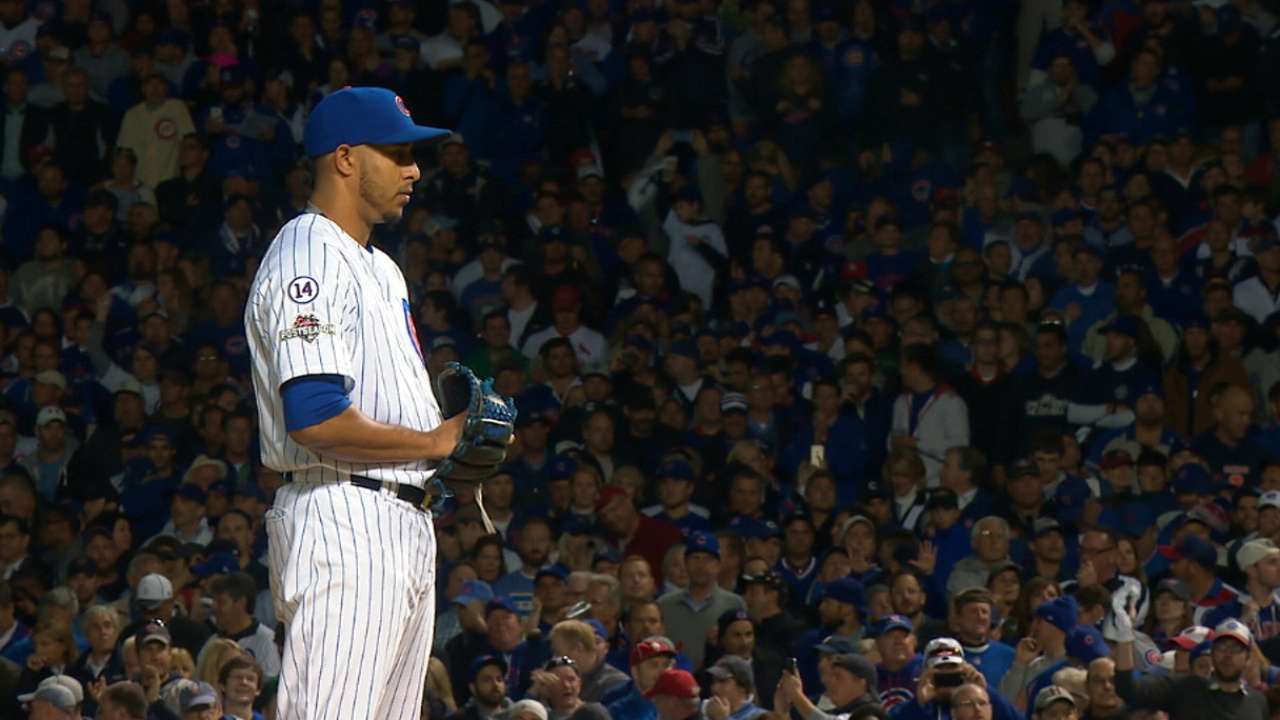 Rondon sends Cubs to NLCS