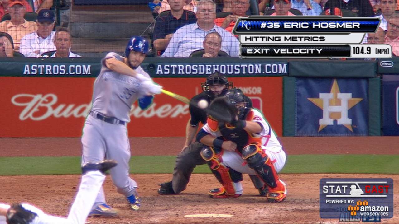 Statcast: Hosmer's crushed homer