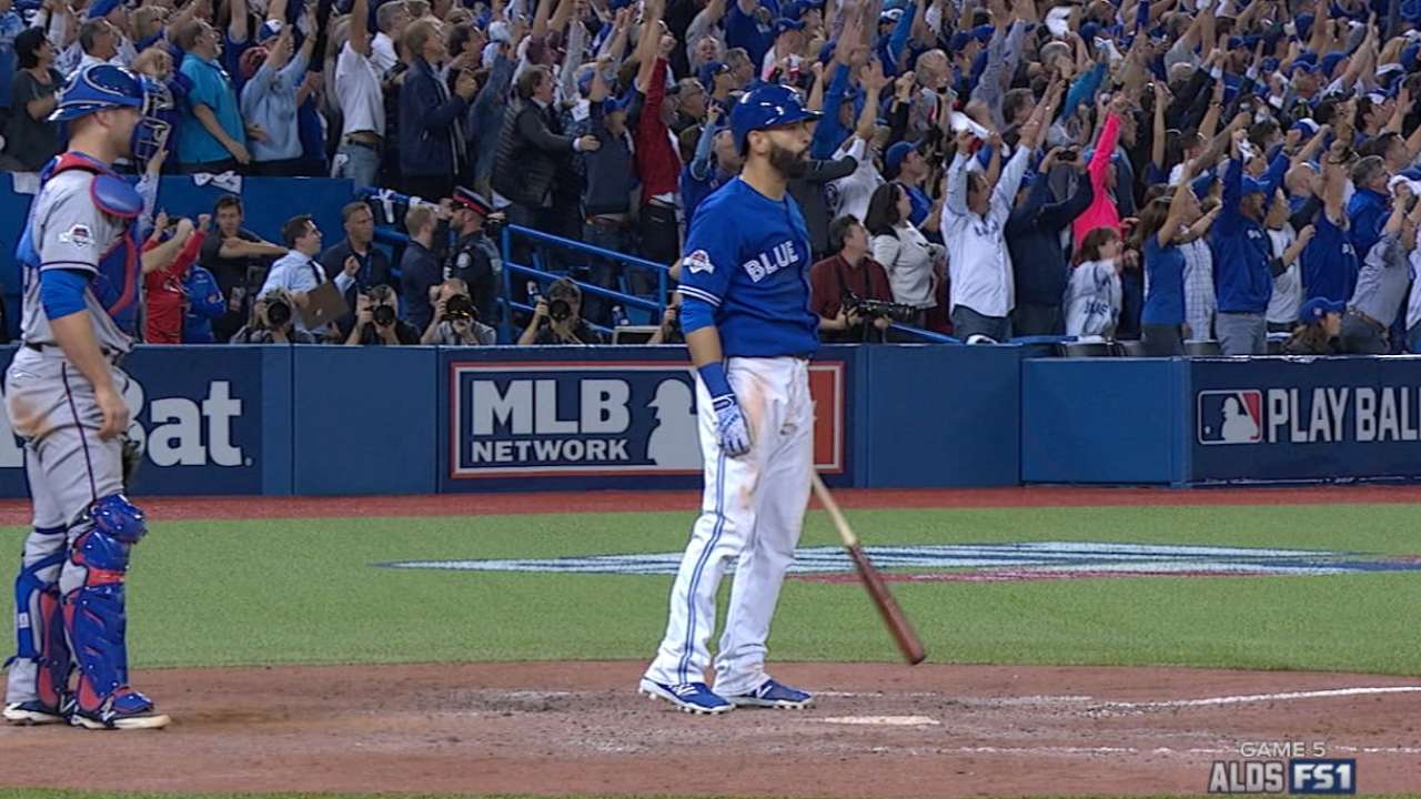 Bautista flips, Morales seals deal in top GIFs