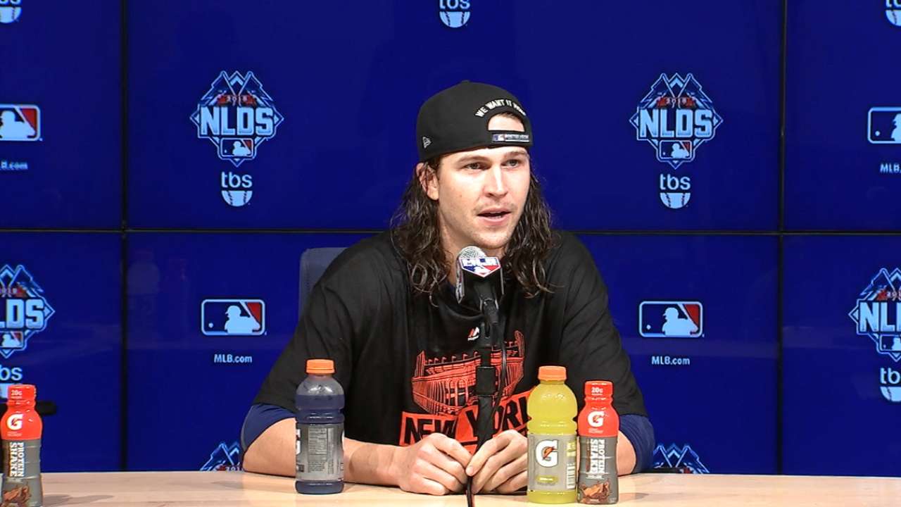 DeGrom on NLDS Game 5 win