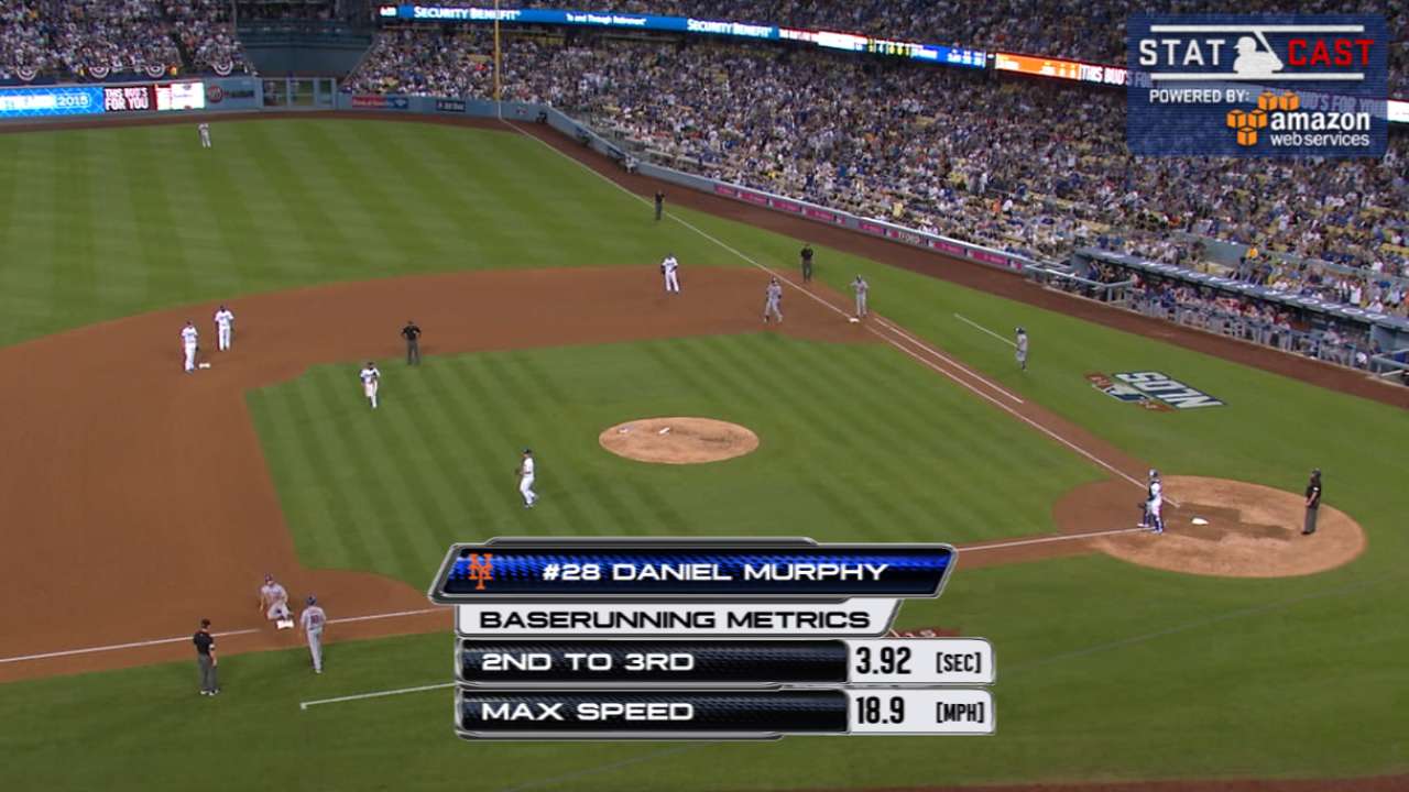 Murphy super as Mets' man of steal