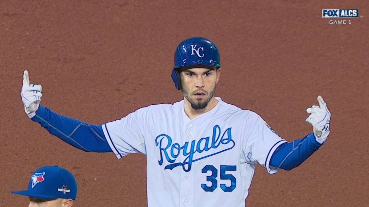 Hosmer's RBI double