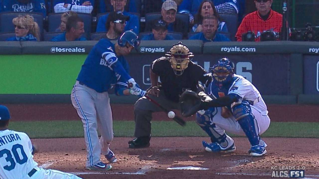 Goins' RBI double