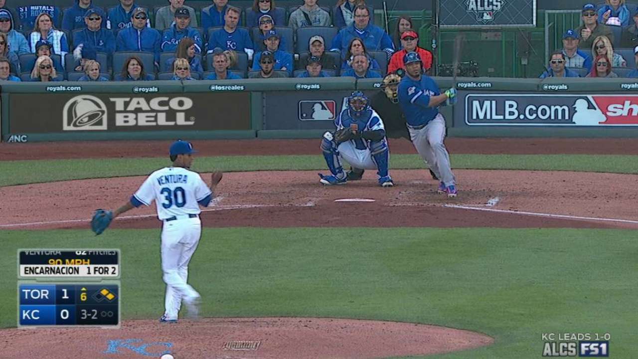 Finger injury doesn't keep Encarnacion out