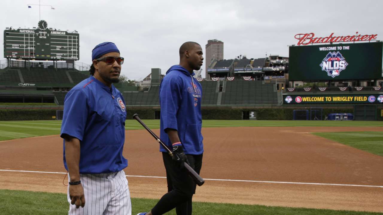 Manny brings vast experience to young Cubs