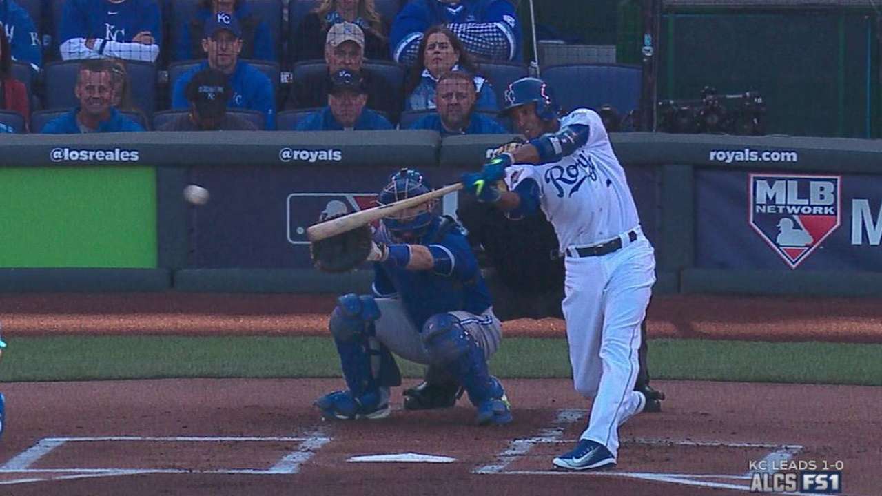 Escobar leads off with single