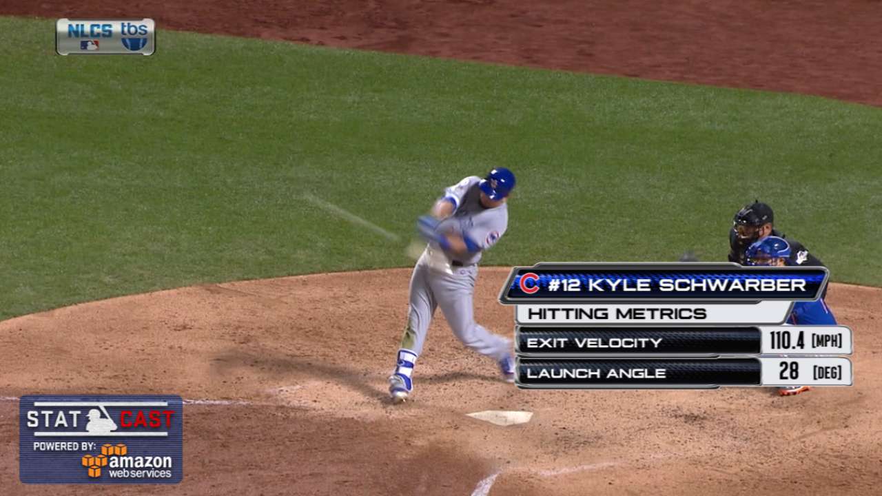 Statcast: Schwarber's 459-foot homer