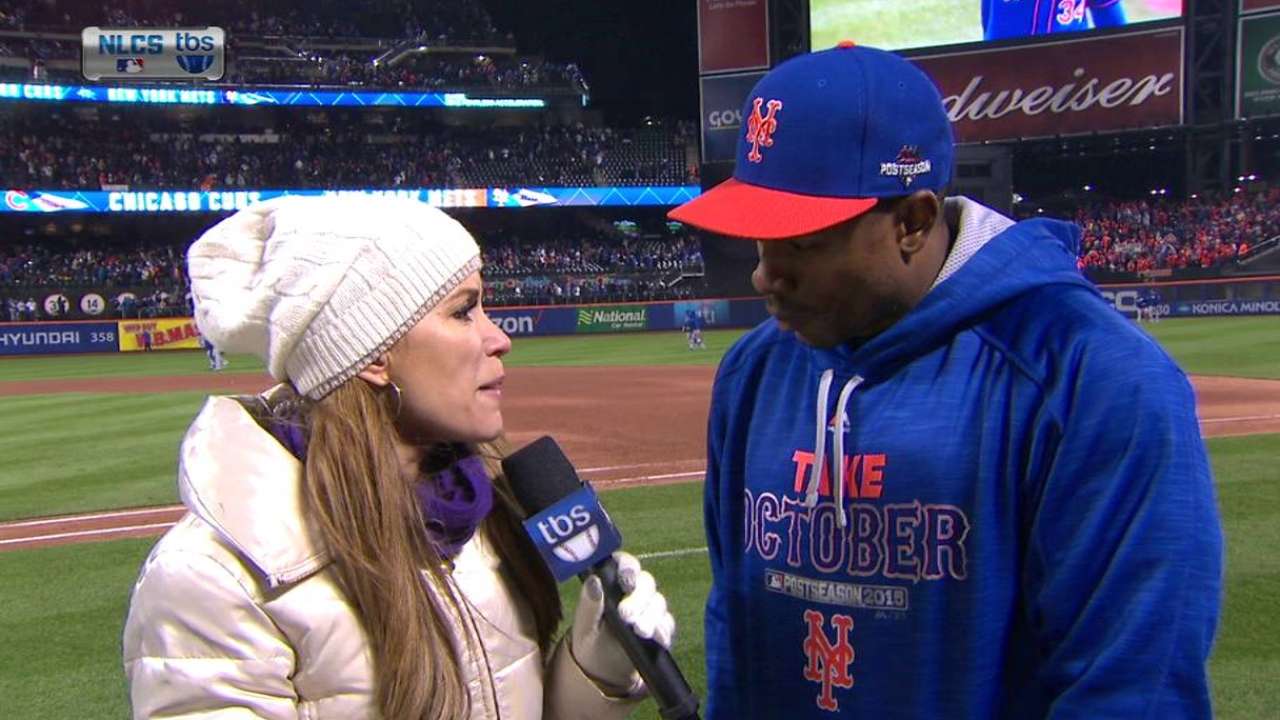 Granderson on grab, stolen bases