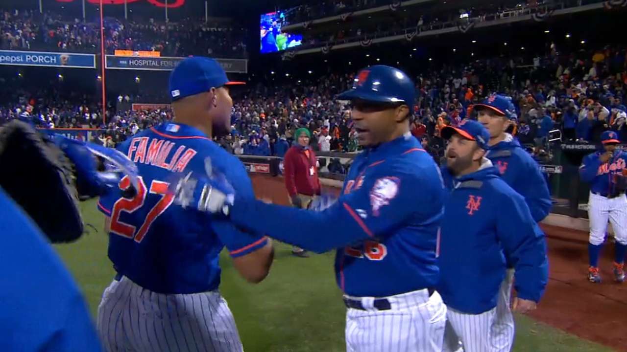Familia's scoreless 9th