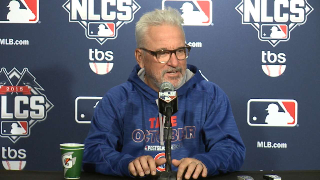 Maddon, Cubs look to channel Rocky Balboa