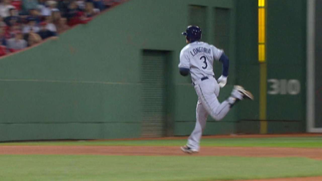 Longoria's solo home run